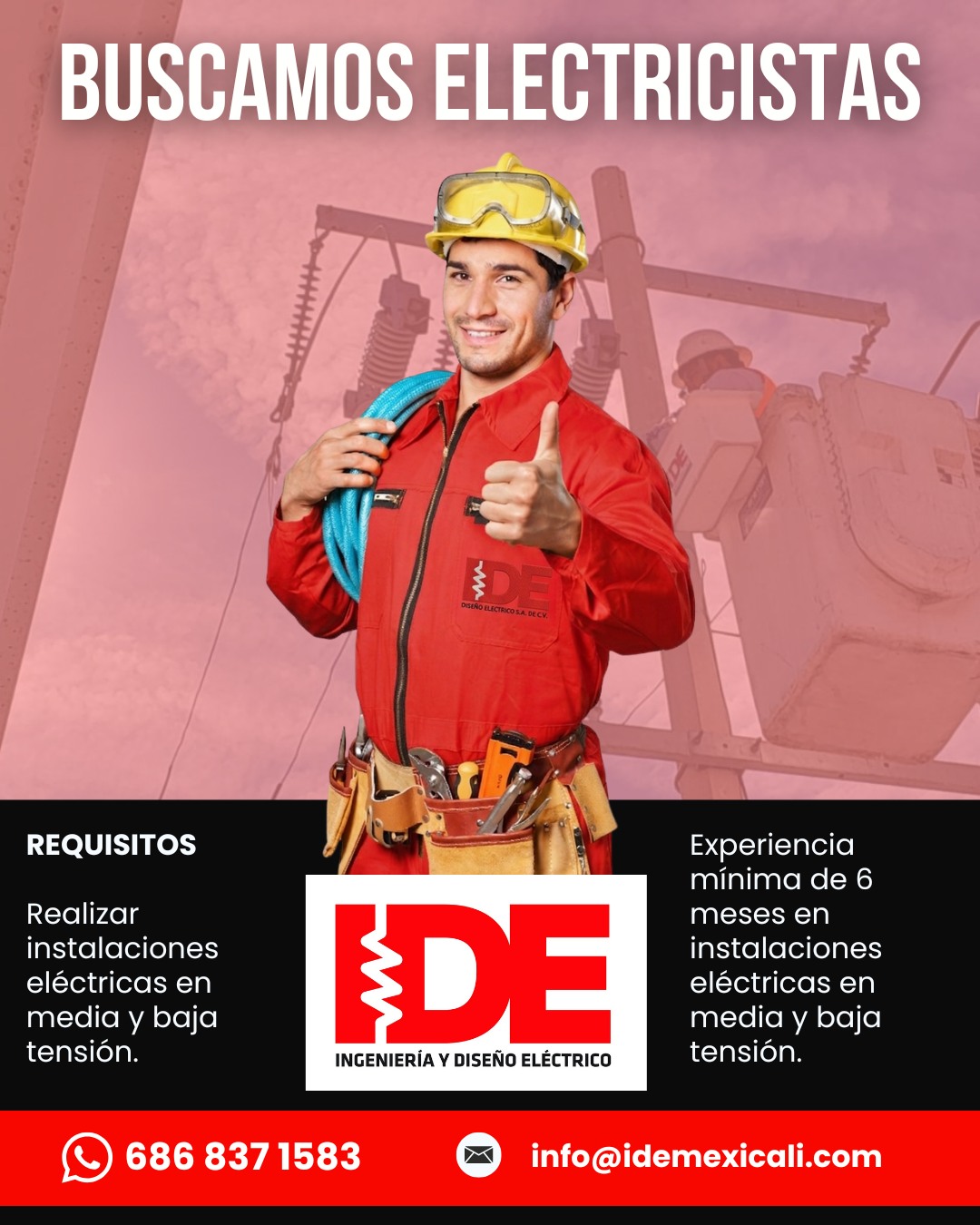 Vacantes Electricistas